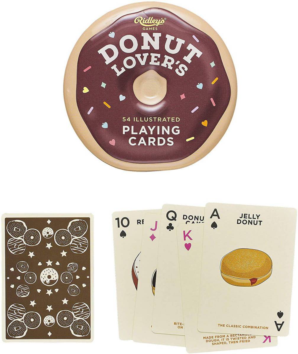 jeu cartes donut beignet cuisine