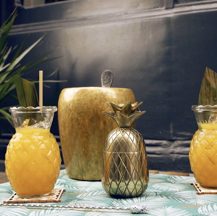 cocktail tiki ananas punch
